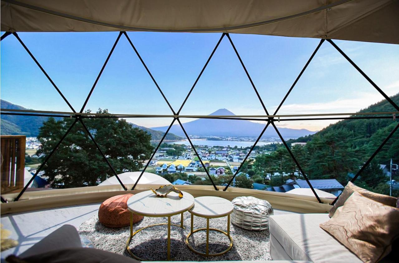 Mt.Fujiグランピングテラス　嶺乃華 Hotel Fujikawaguchiko Exterior photo