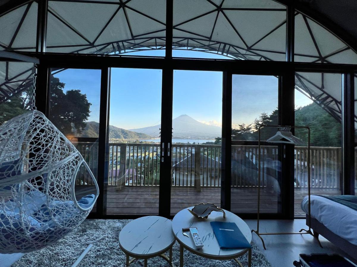 Mt.Fujiグランピングテラス　嶺乃華 Hotel Fujikawaguchiko Exterior photo
